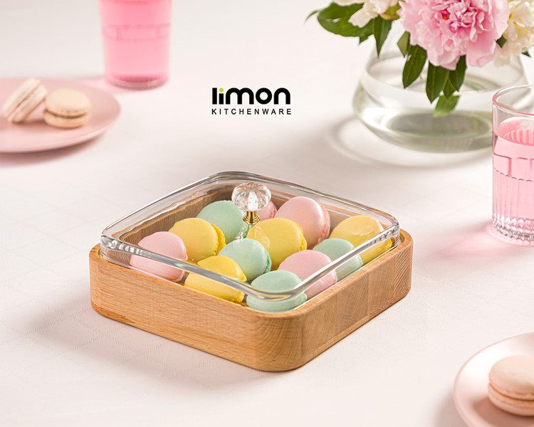 بیسکوییت خوری چوبی لیمون کد ۲۲۳۹