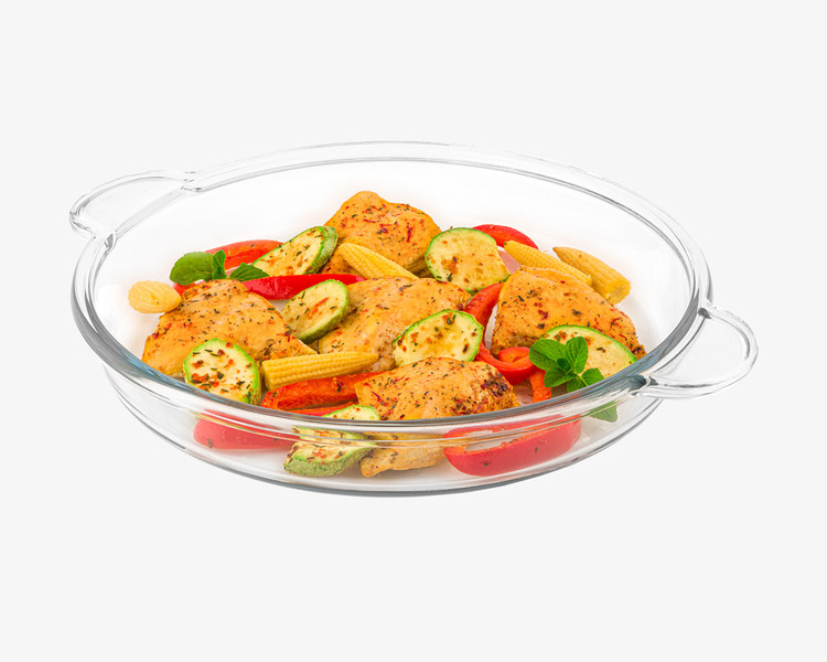 تابه گرد شیشه ای ۳.۴ لیتر لیمون کد ۲۲۳۶