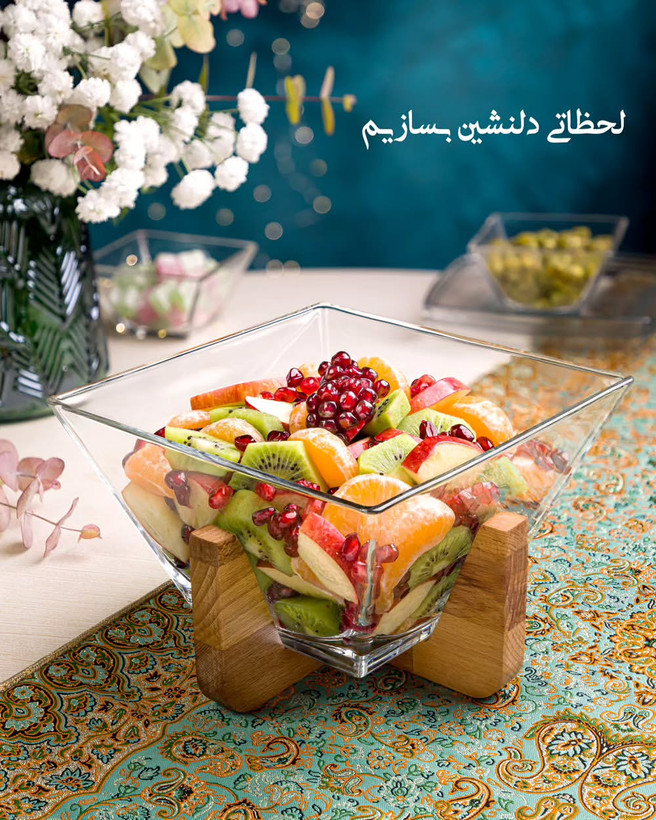 اجیل خوری پایه چوبی لیمون کد ۲۱۷۲