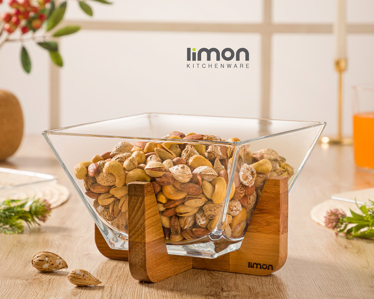 اجیل خوری پایه چوبی لیمون کد ۲۱۷۲