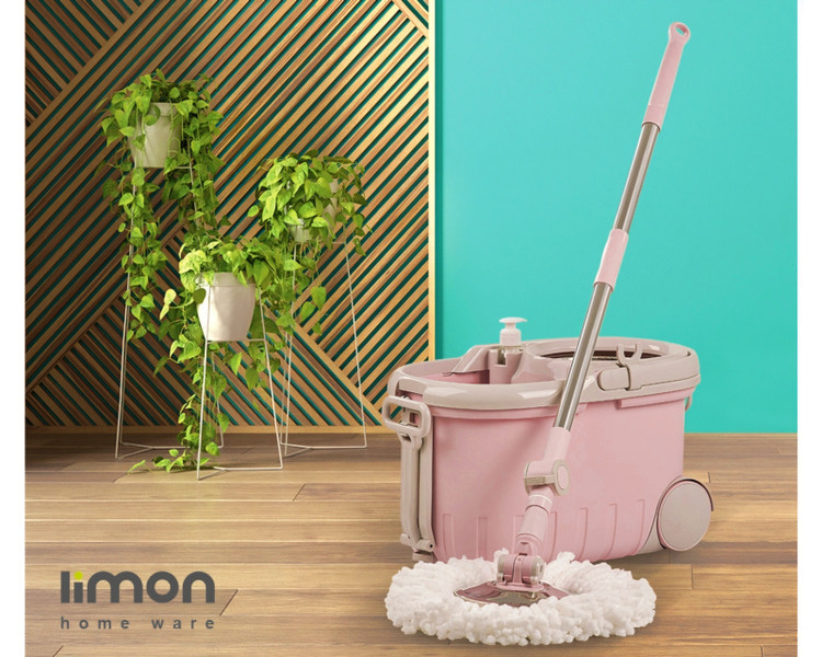 سطل و زمین شوی چرخشی بدون پدال لیمون کد ۲۰۲۱