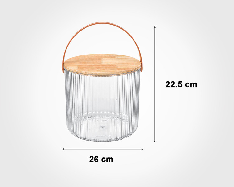 سطل برنج شیشه ای لیمون ۲۴۵۶