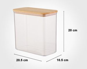 بانکه مستطیل سارینا سایز۱ درب چوبی لیمون کد 2200