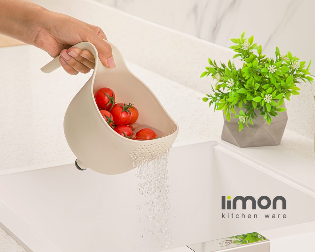 برنج شوی دسته دار کوچک لیمون کد 1328