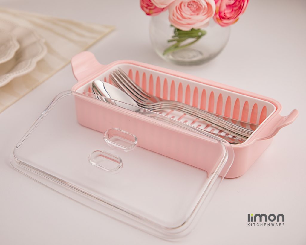 ست جا قاشق و چنگال کریستال لیمون کد 010