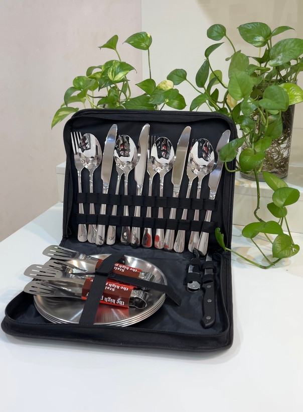 سرویس مسافرتی استیل ۴ نفره