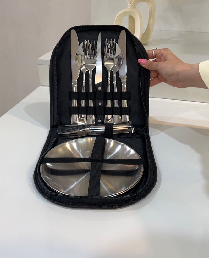 سرویس مسافرتی استیل ۲ نفره
