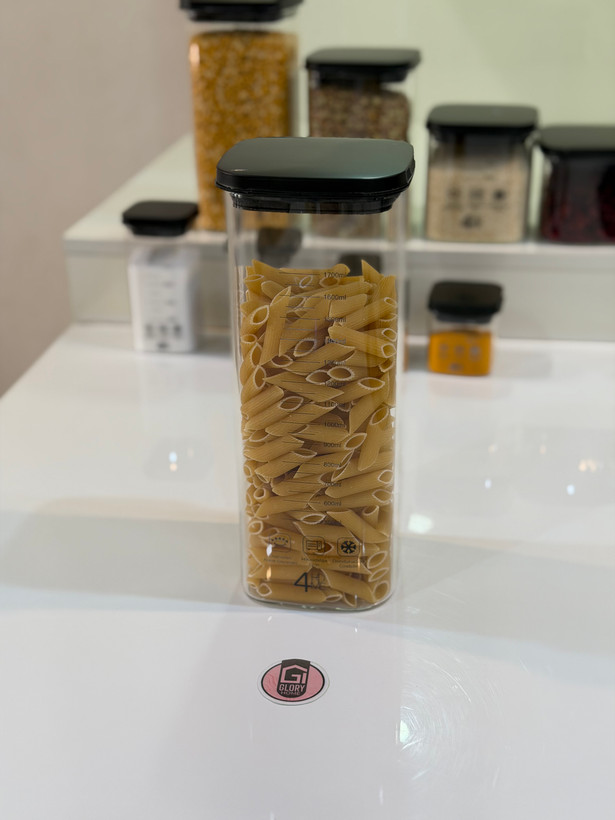بانکه پیرکس مربع درب مشکی